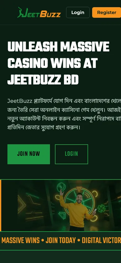 JeetBuzz mobile homepage