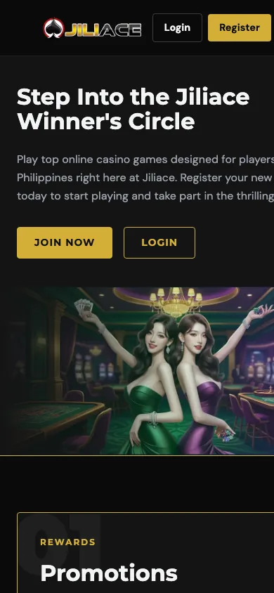 JILIACE mobile homepage