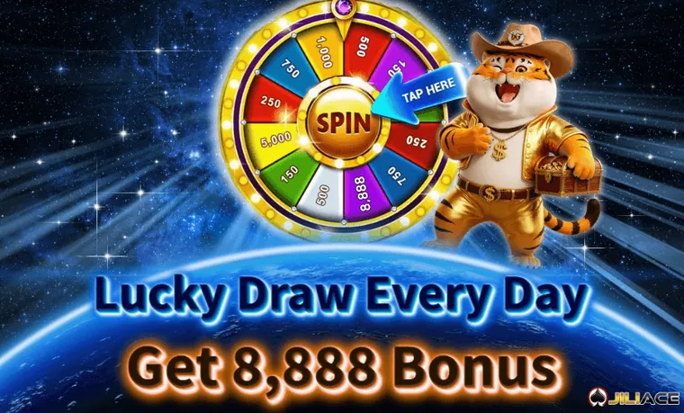 Jiliace Lucky Draw Every Day Get 8,888 Bonus