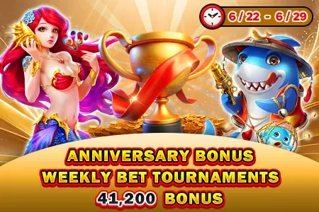 JLK Anniversary BONUS -Weekly BET tournaments 41200 bonus