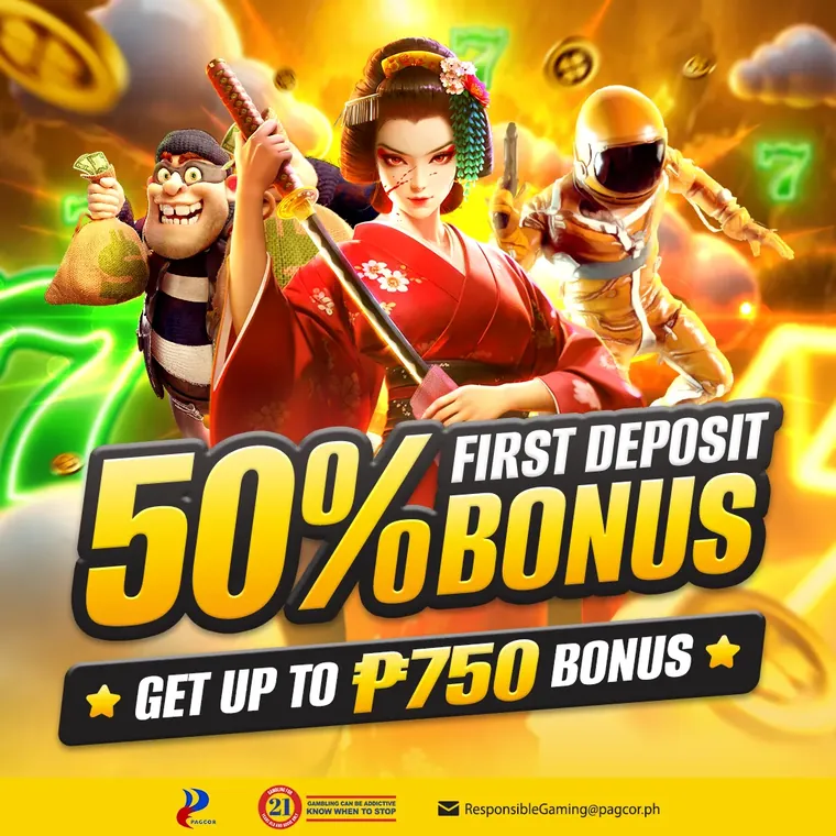 Lakiwin 50% First Deposit Bonus up to ₱750