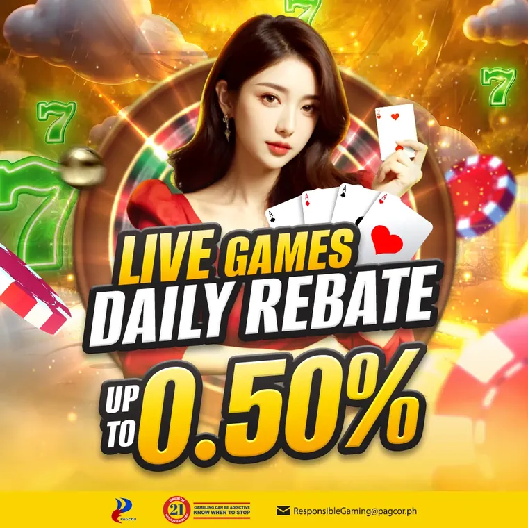 Lakiwin Daily Rebate for Live Games