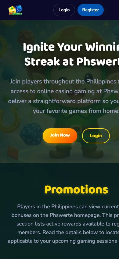 PHSWerte mobile homepage
