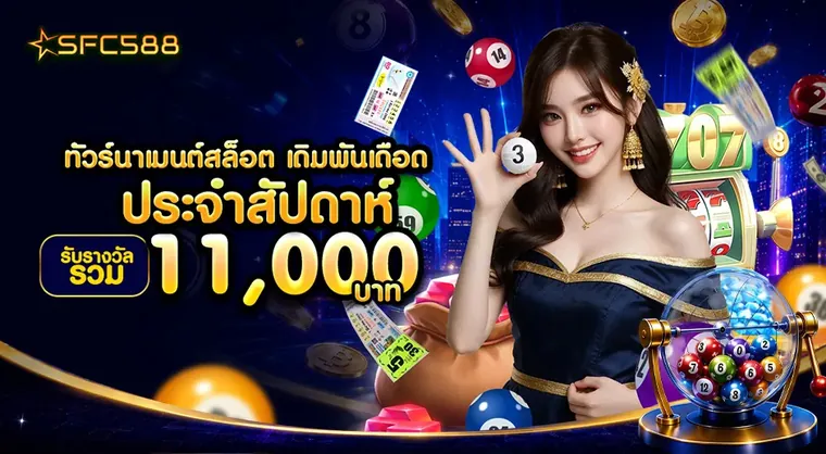 SFC 🎰 ทัวร์นาเมนต์สล็อต 11,000 บาท 🎰
